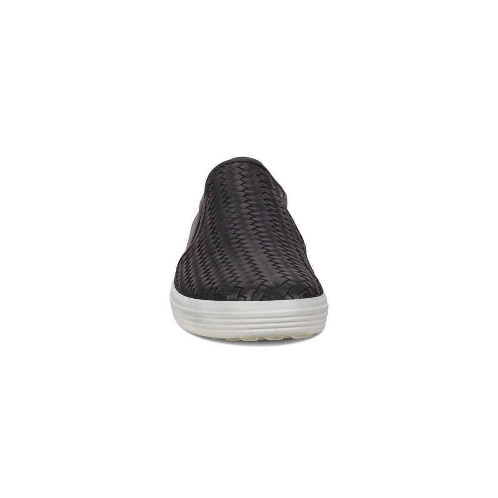 Slip On Mujer - ECCO Soft 7 - Negros - GWM218395